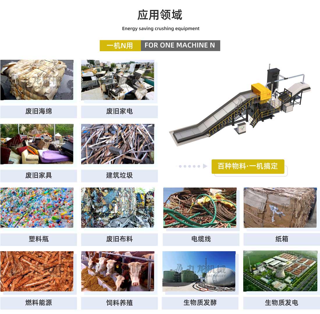 双轴破碎机应用物料 双轴破碎机应用物料