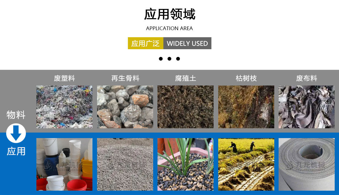 陈腐垃圾分拣处理设备应用领域 陈腐垃圾分拣处理设备应用领域